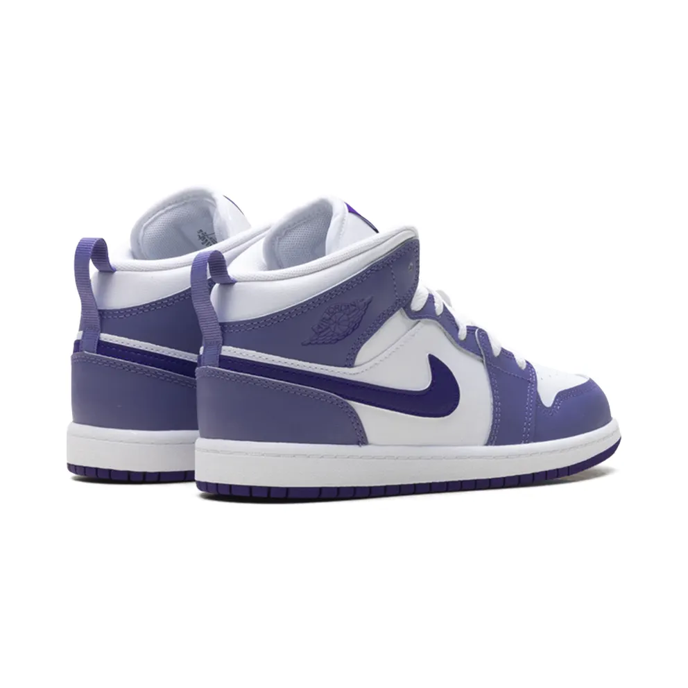 Jordan 1 Mid PS “Dusty Amethyst White Court Purple” (DQ8424-500)