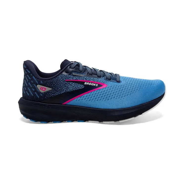 Brooks Launch 10 Peacoat Marina Blue Pink Glo (120398-1B-441)