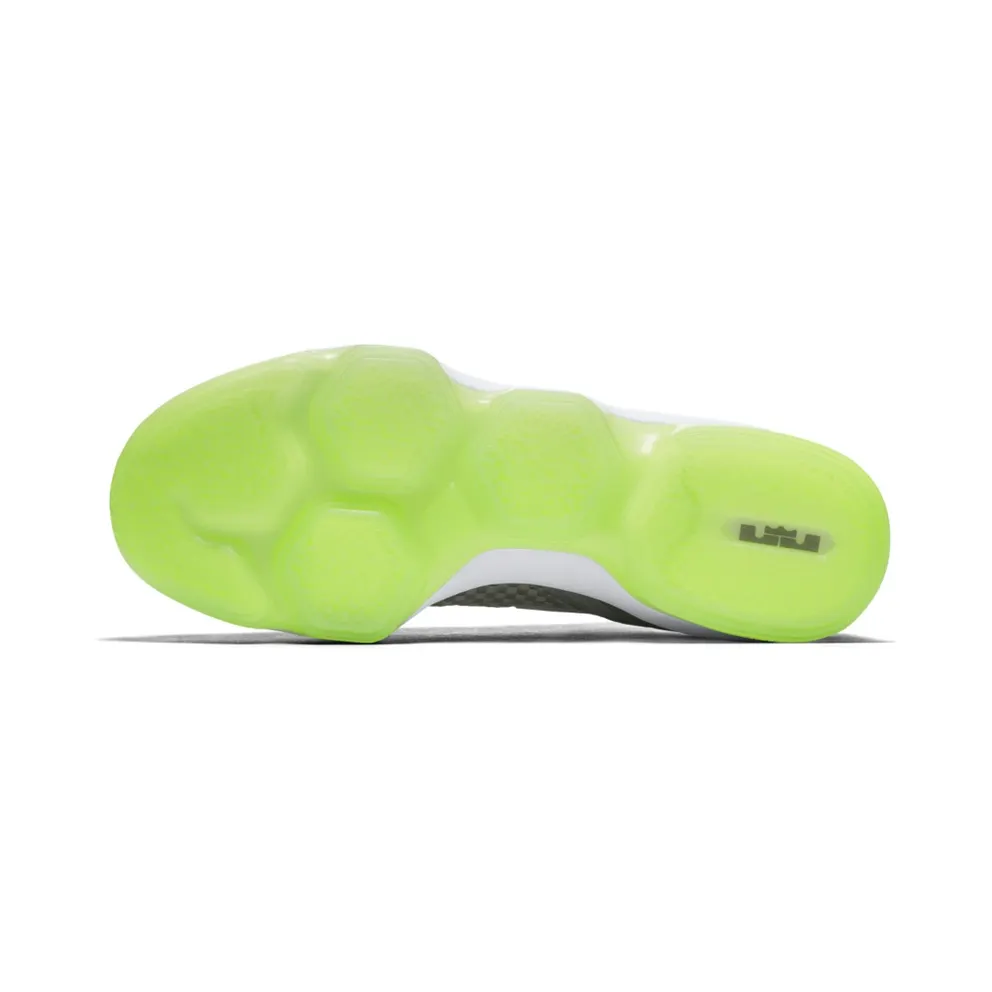 Nike LeBron 14 Low Dunkman Dust/Reflect Silver-Electric Green (878636-005)