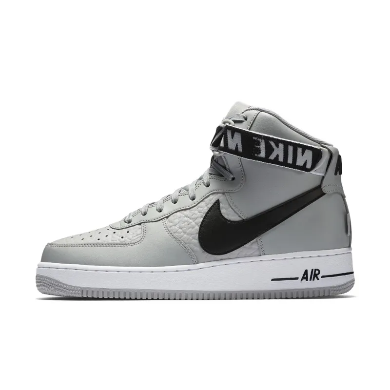 Nike Air Force 1 High NBA Flat Silver Flat Silver/Black-White (315121-044)