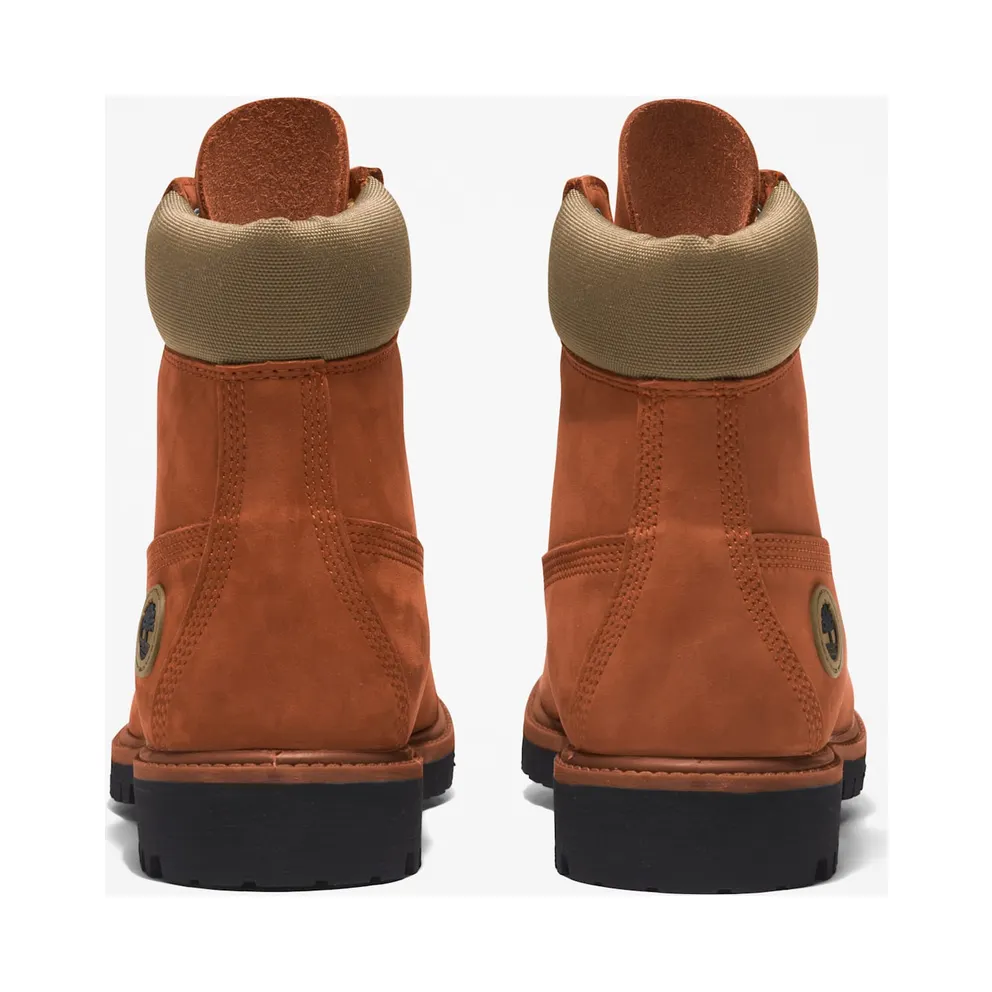 Timberland 6″ Premium Waterproof Boot Medium Brown Nubuck (TB0A2CQB715)