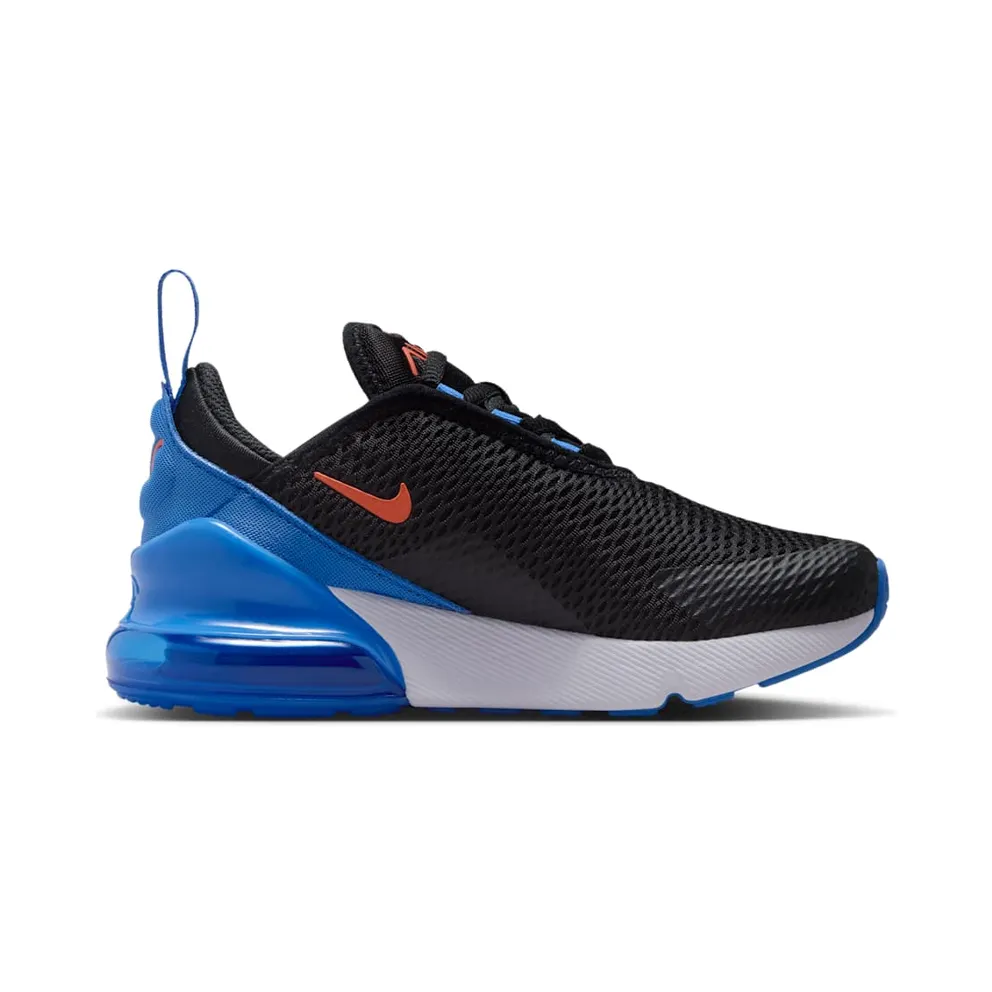 Nike Air Max 270 Black Blue Crystal Turf Orange (AO2372-047)