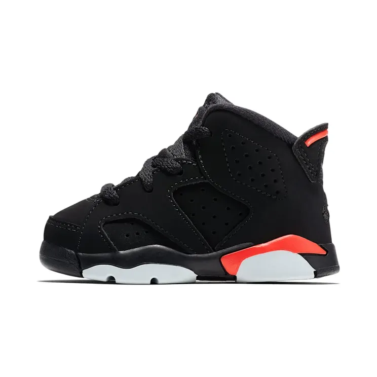 Air Jordan 6 Retro TD Black Infrared “Black / Crimson” (384667-060)