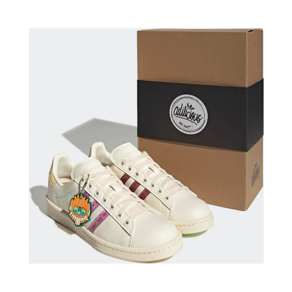 Adidas Campus Kolam Cream White / Cream White / Orange Tint (FZ6569)