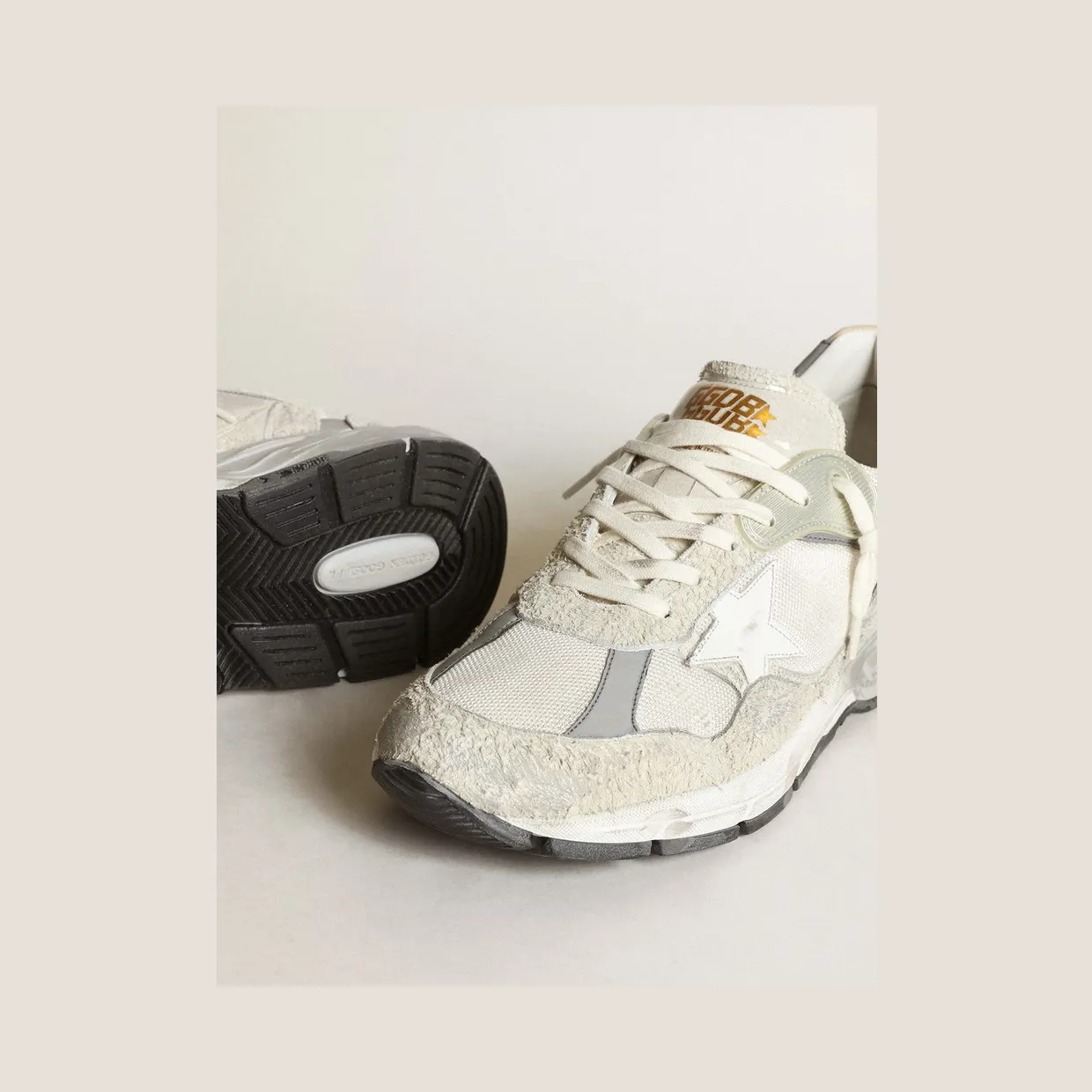 Golden Goose Dad-Star Off White Light Grey (GMF00199F00215680185) (4)