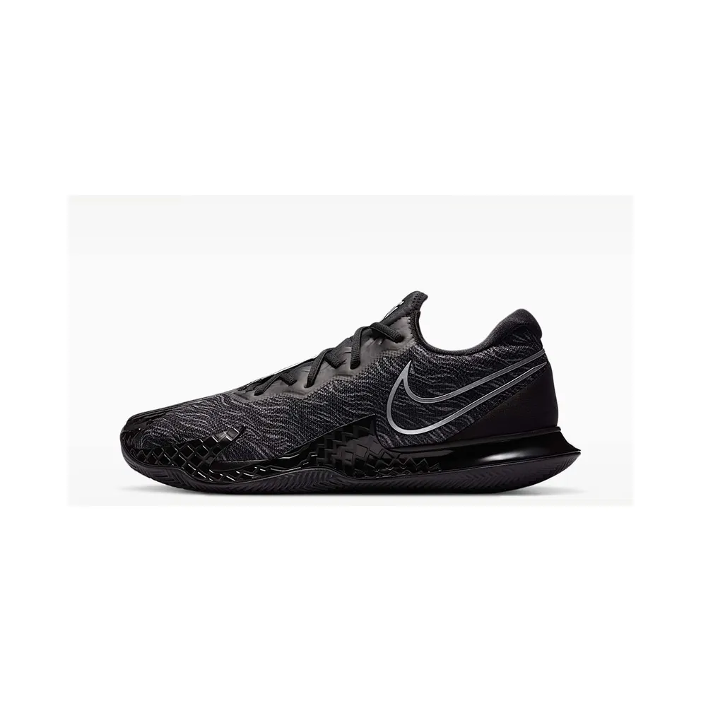 NikeCourt Air Zoom Vapor Cage 4 (gravel) “Black / University Red / Metallic Silver” (CD0425-002)
