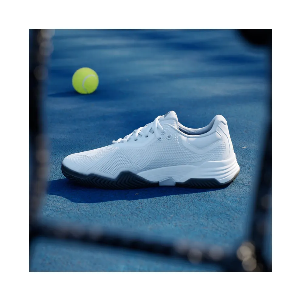 Adidas Solematch Control 2 Tennis Shoes Cloud White / Black Blue Met. / Silver Metallic (IF9110)