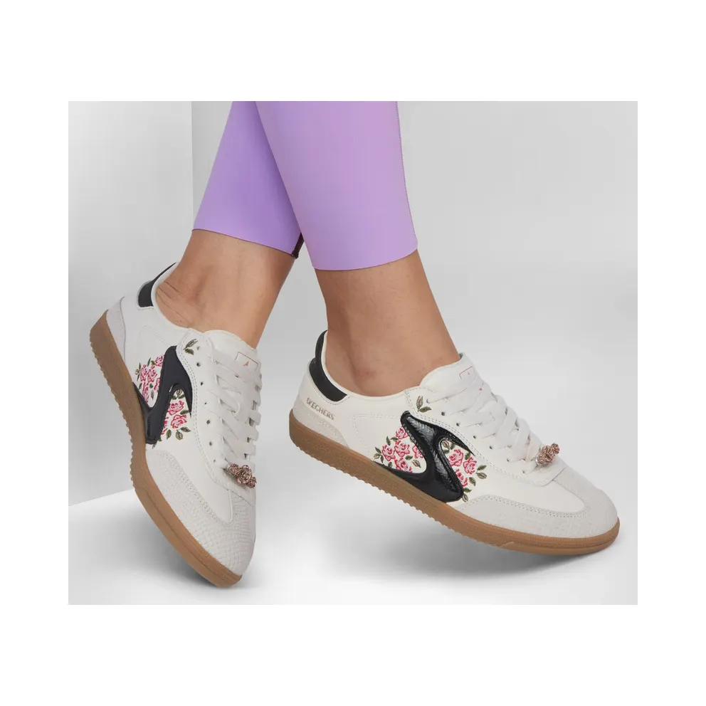 Skechers Hotshot – Fiercely Floral Sneaker White