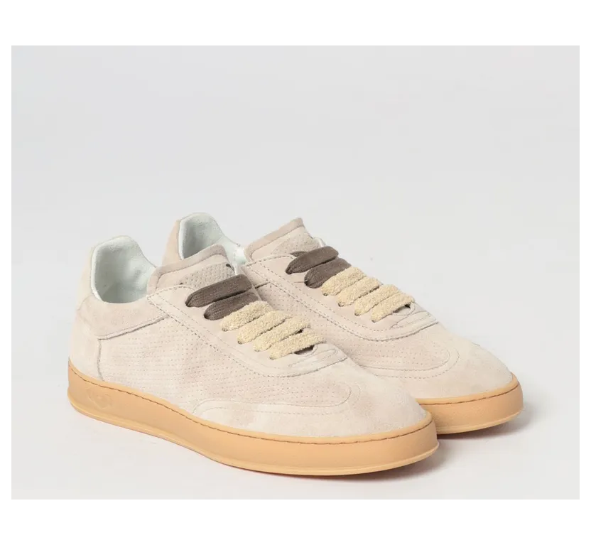 Soldini Akira Perforated Suede Sneakers Green (AKIRAAMALFIPUNZONATO.TUP)