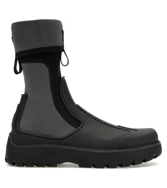 Dior Garden Ankle Boot Black (3BO308ZUR_H968)