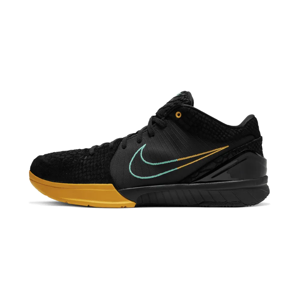 Nike Kobe 4 Protro FTB Snake Black/Aurora Green-University Gold (AV6339-002)