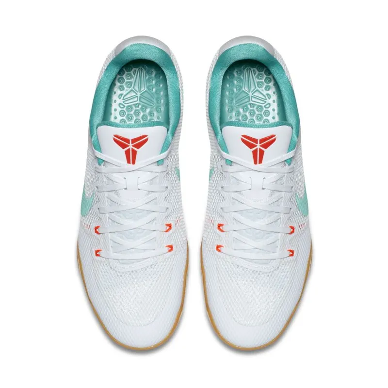 Nike Kobe 11 EM Low Summer Pack White/Washed Teal-Bright Crimson (836183-103)