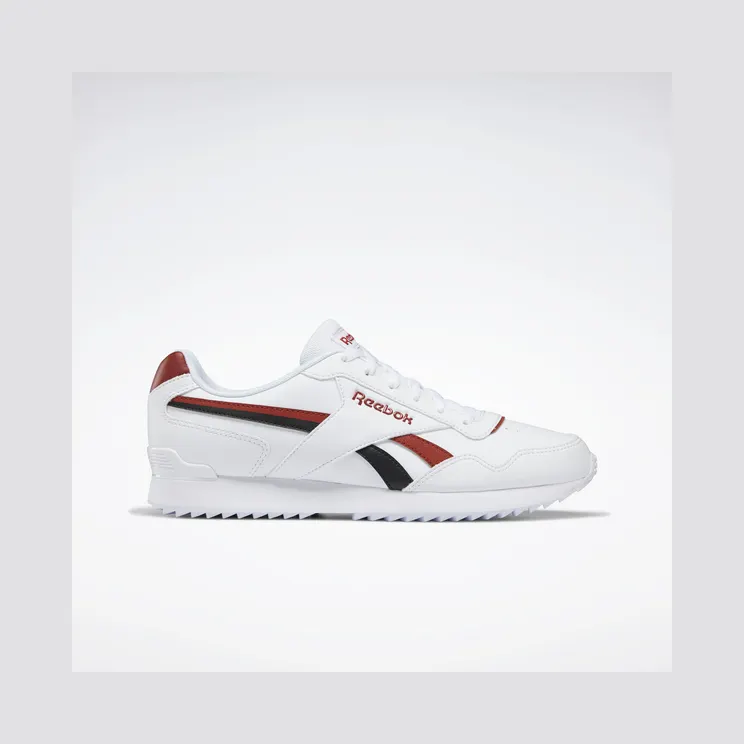 Reebok Royal Glide Ripple Clip Cloud White / Red Ember / Core Black