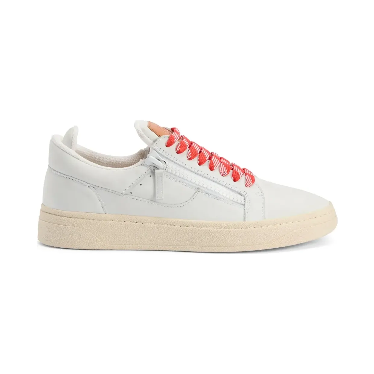 Giuseppe Zanotti GZ94 mit doppeltem Reißverschluss “White” (RM50017002)