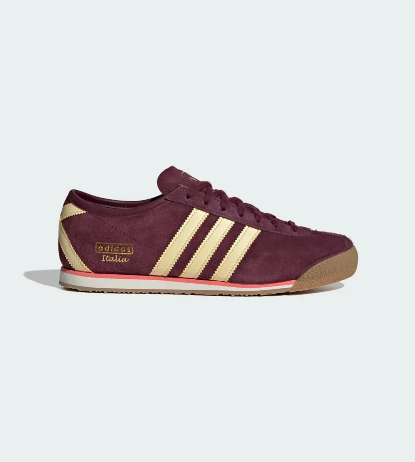 Adidas Italia 70s Maroon / Almost Yellow / Gold Metallic (JQ6929)