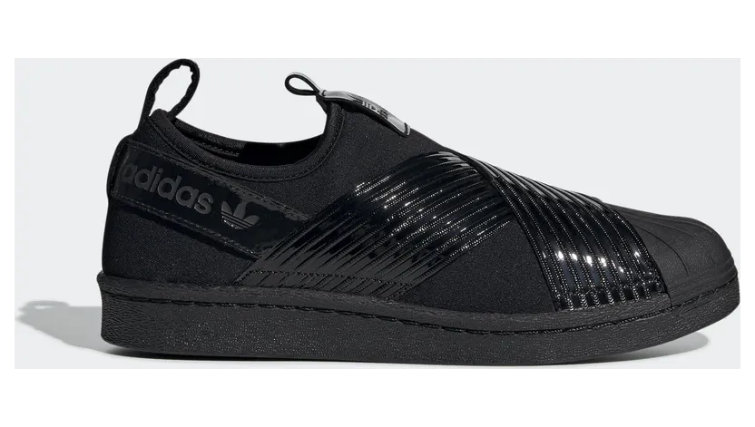 adidas Superstar Slip-On Triple Black (W)
