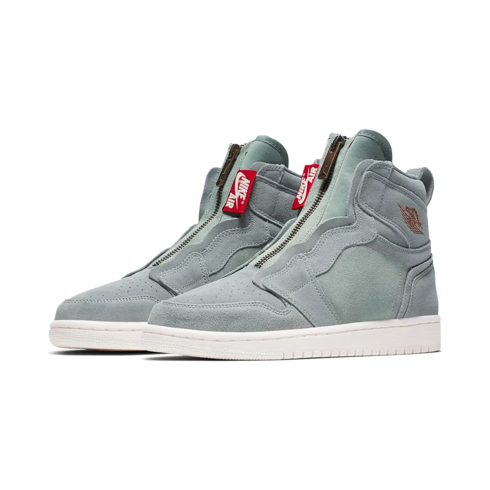 Jordan 1 Retro High Zip Mica Green (W) Mica Green/Sail-Metallic Red Bronze (AQ3742-305)