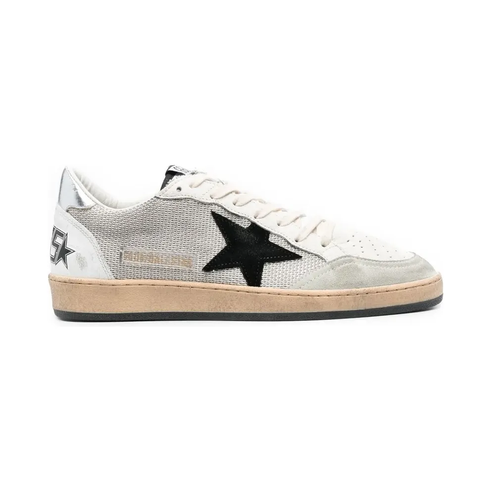 Golden Goose Low-Top Ball-Star- – White (GMF00117F003215)