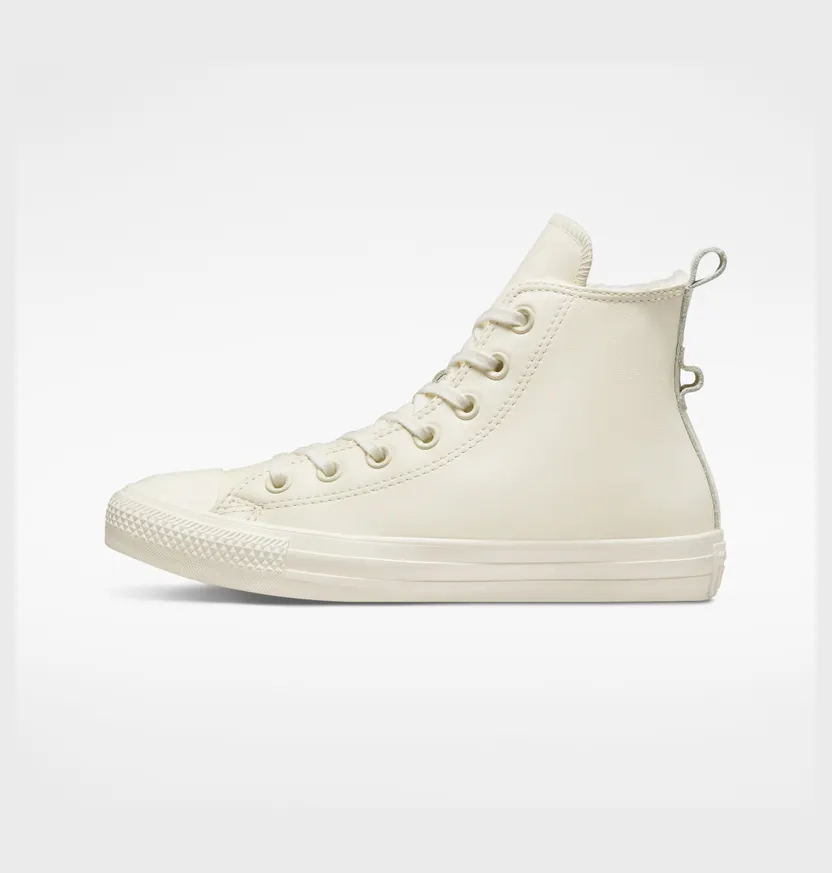 Converse Chuck Taylor All Star Lined Leather Egret/egret/egret