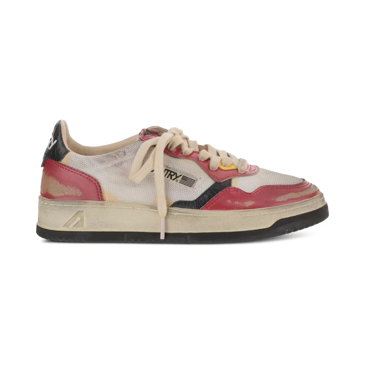 Autry Medalist Super Vintage leren “White” (AVLMKH02)