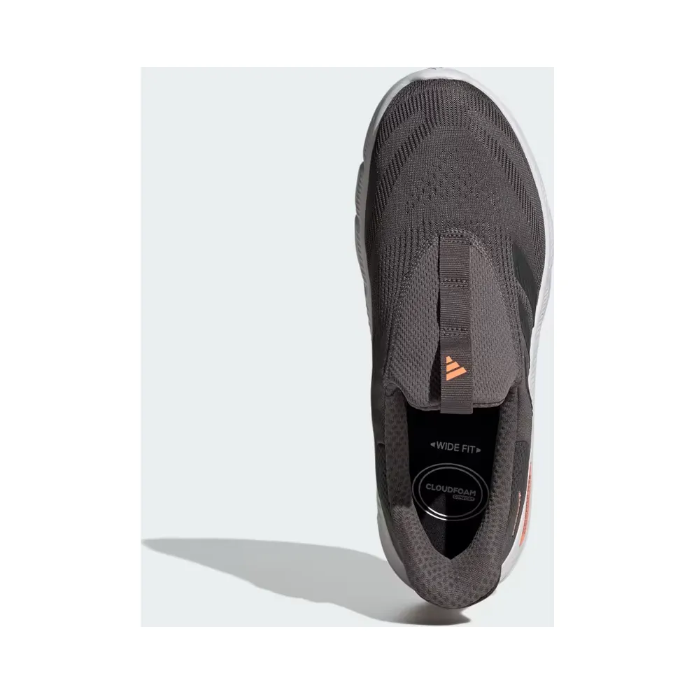 adidas Cloudfoam Flex Lounge Rapidfit “Charcoal / Carbon / Off White” (KK3488)