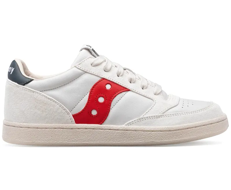 Saucony Jazz Court Premium White Red (S70671-4)