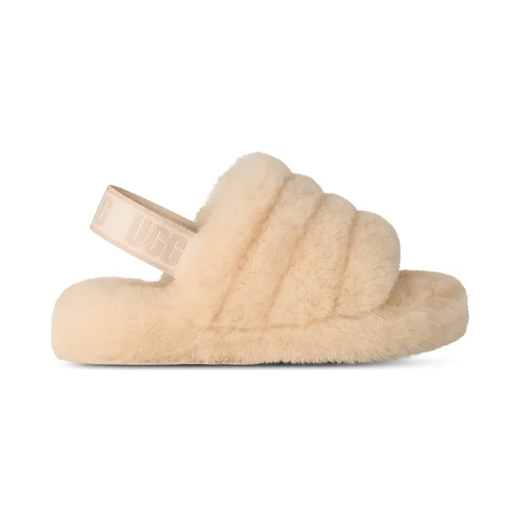 UGG Fluff Yeah Slide Natural Sea Salt (1098494K-NTRL)