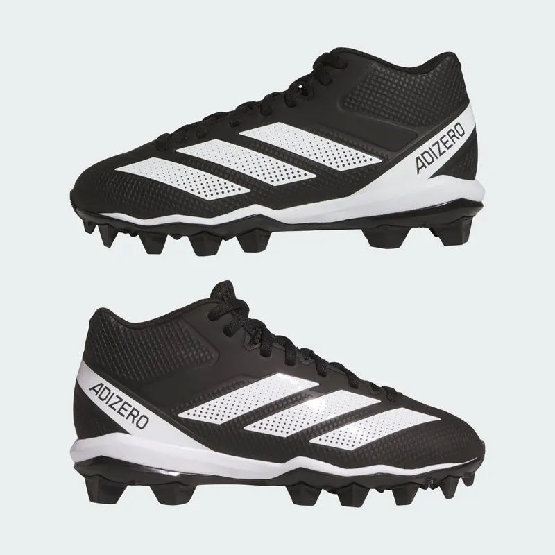 Adidas Adizero Impact.2 Molded Rubber Football Boots Kids Core Black / Cloud White / Core Black (IE3996)