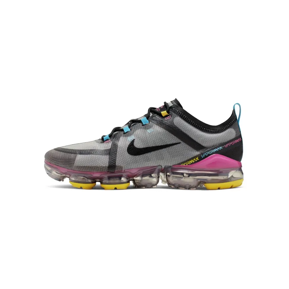 Nike Air VaporMax 2019 Moon Particle Multi-Color Moon Particle/Black-Pink Blast-Blue Lagoon-Bright Citron (CI9891-200)