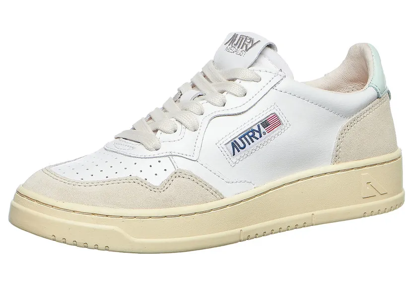 Autry Medalist Low White / Saltawater (AULWLS47) (2)