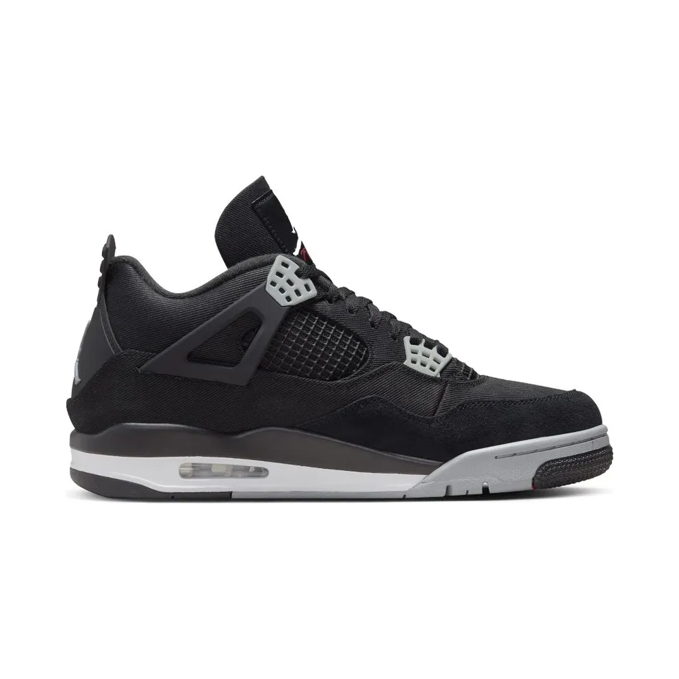 Air Jordan 4 “Black Canvas” (DH7138-006)