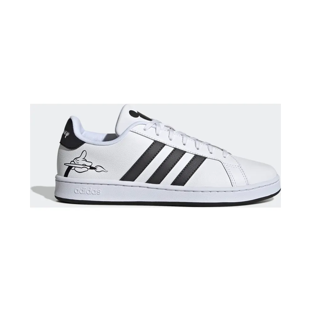 Adidas Grand Court Base Cloud White / Carbon / Ray Red (GW3658)