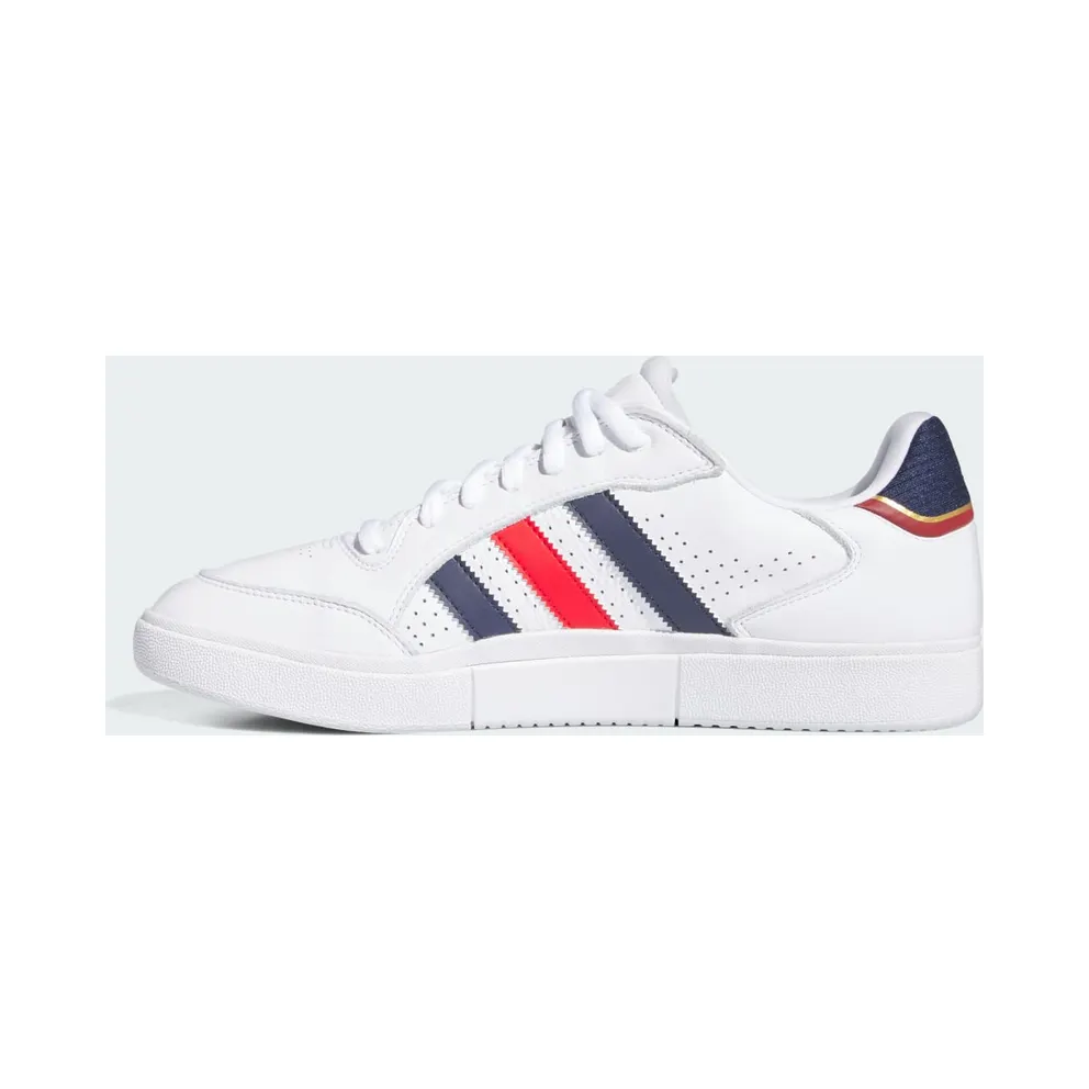 adidas Tyshawn Low Cloud White Better Scarlet Gold Metallic (IF4624)