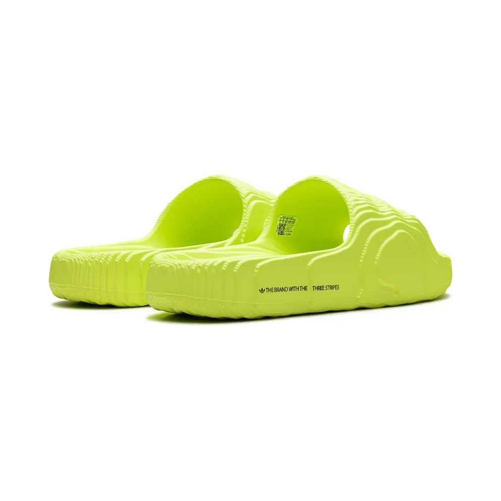 Adidas Adilette 22 Slides “Solar Yellow” (HP6523)
