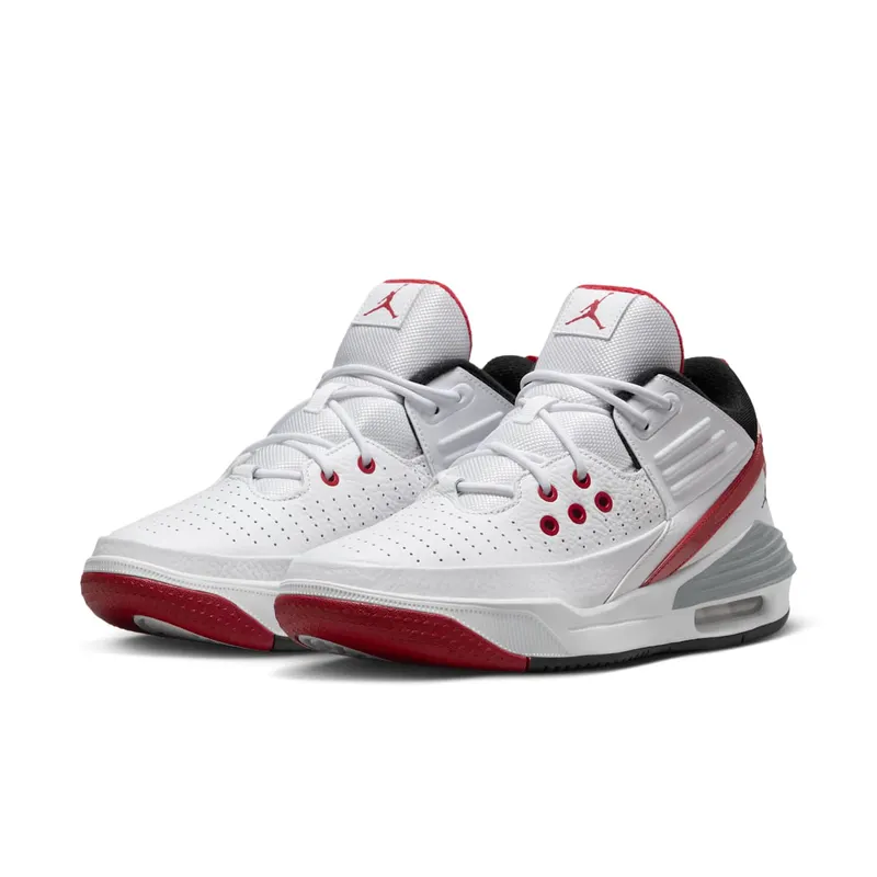 Jordan Max Aura 5 White Varsity Red (DZ4353-101)