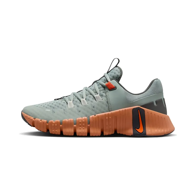 Nike Free Metcon 5 “Mica Green / Amber Brown / Medium Ash / Campfire Orange” (DV3949-301)