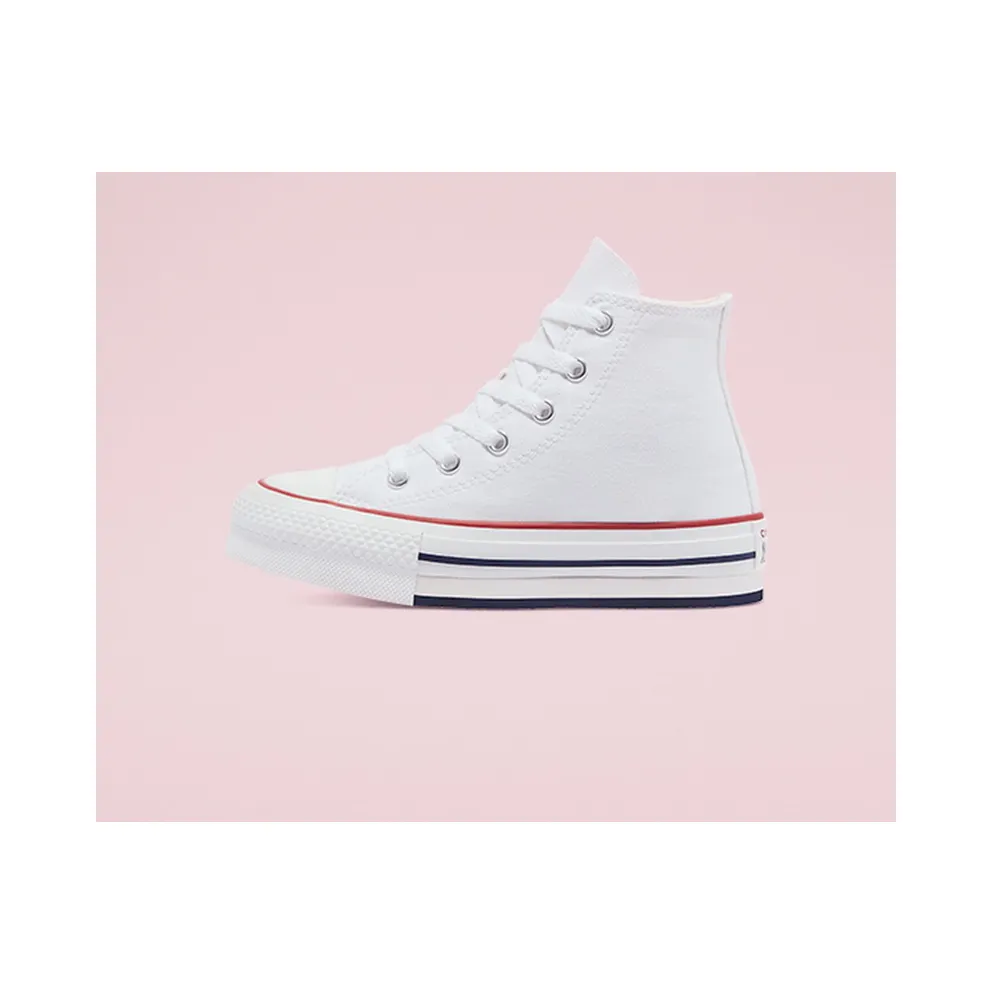 Converse Converse Color EVA Platform Chuck Taylor All Star High Top White/garnet/midnight Navy (671108C)