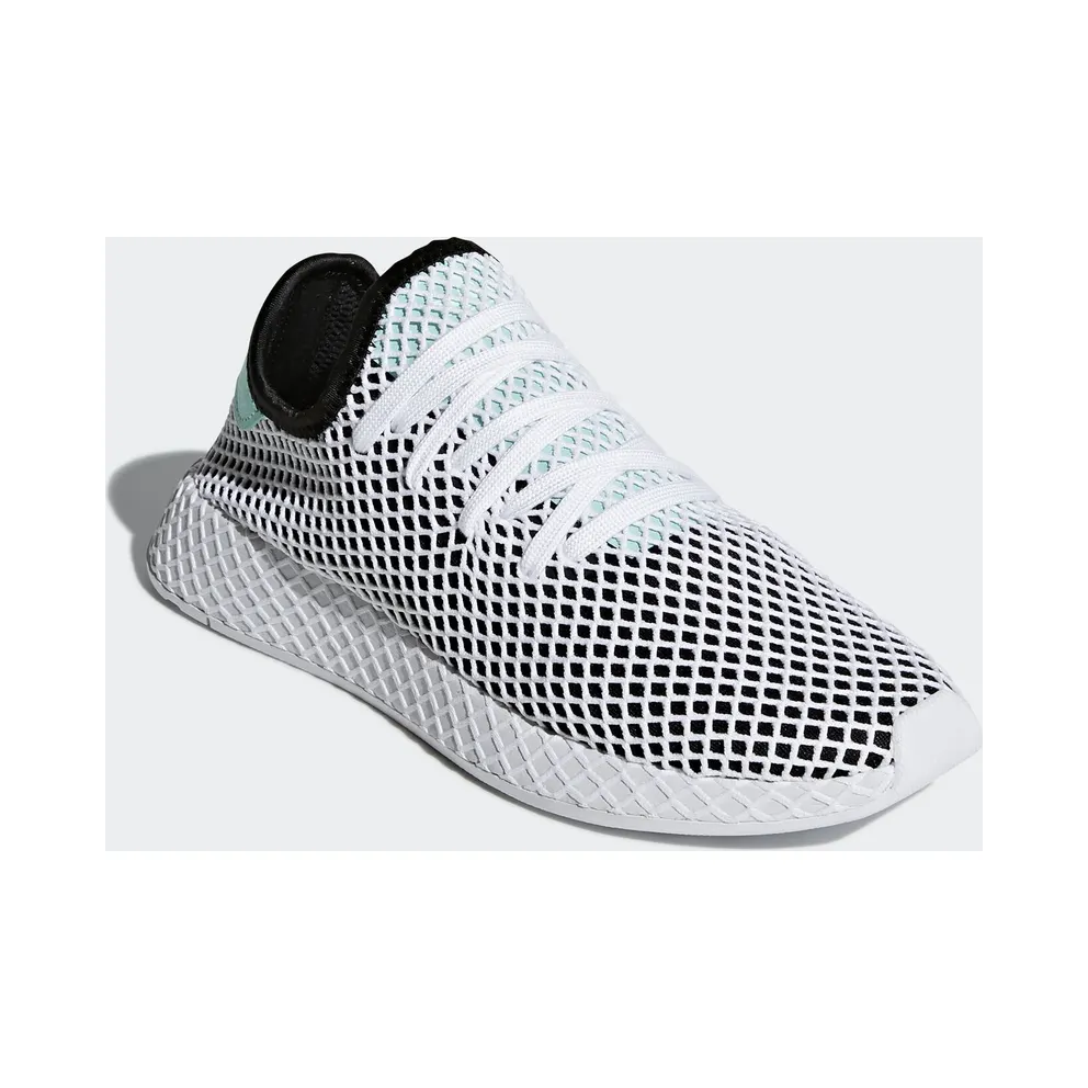 adidas Deerupt Core Black Easy Green Core Black/Easy Green/Footwear White (B28076)