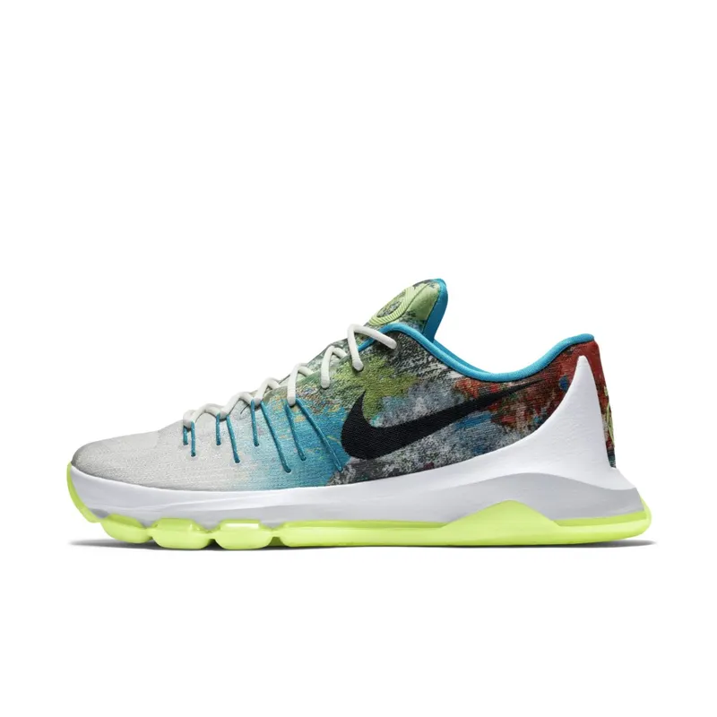 Nike KD 8 N7 Summit White/Lunar Grey-Light Liquid Lime-Anthracite (811363-123)