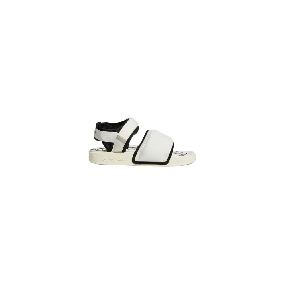 Adidas Pharrell Williams Adilette 2.0 Slides Off White / Off White / Core Black (GZ1891)