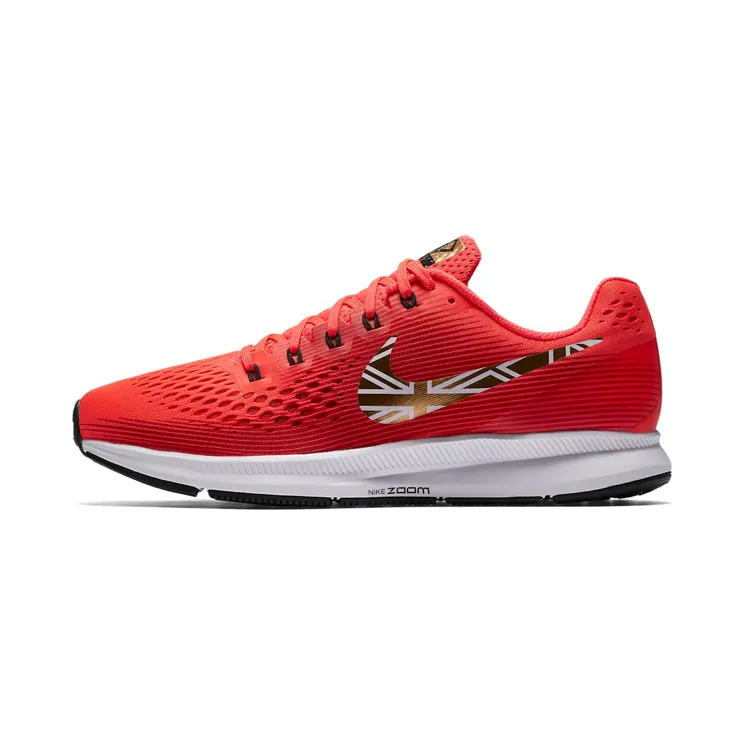 Nike Air Pegasus 34 Mo Farah “Bright Crimson / Black / University Red / Metallic Gold” (AA3775-607)