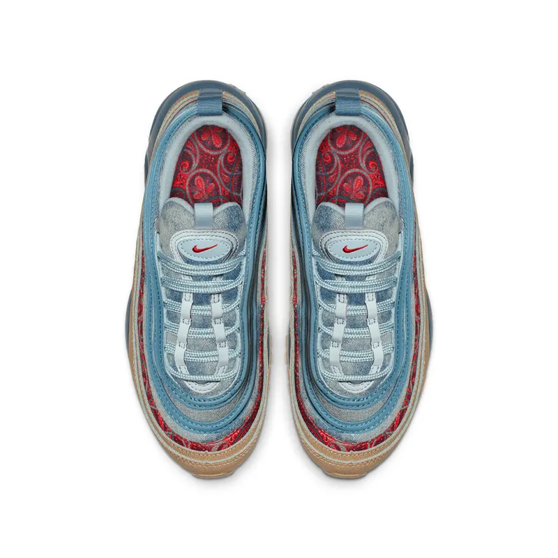 Nike Air Max 97 Wild West (GS) Parachute Beige/University Red-Thunderstorm-Light Armory Blue-Sail (BV6374-200)