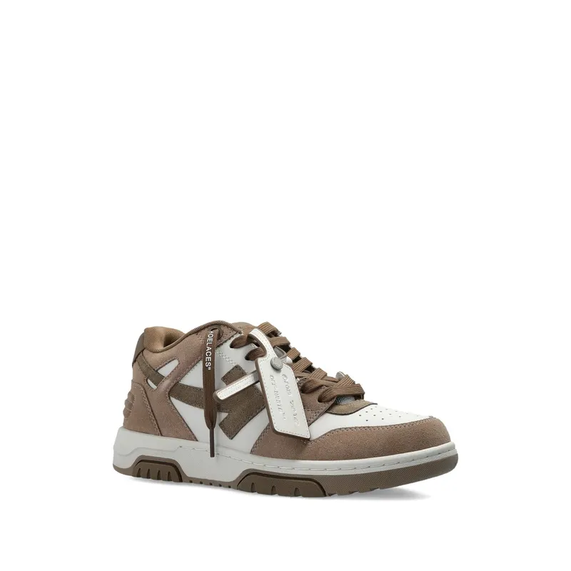 Off-white Out of Office Lace-up “Brown/White” (M189S6L005 RODBR)