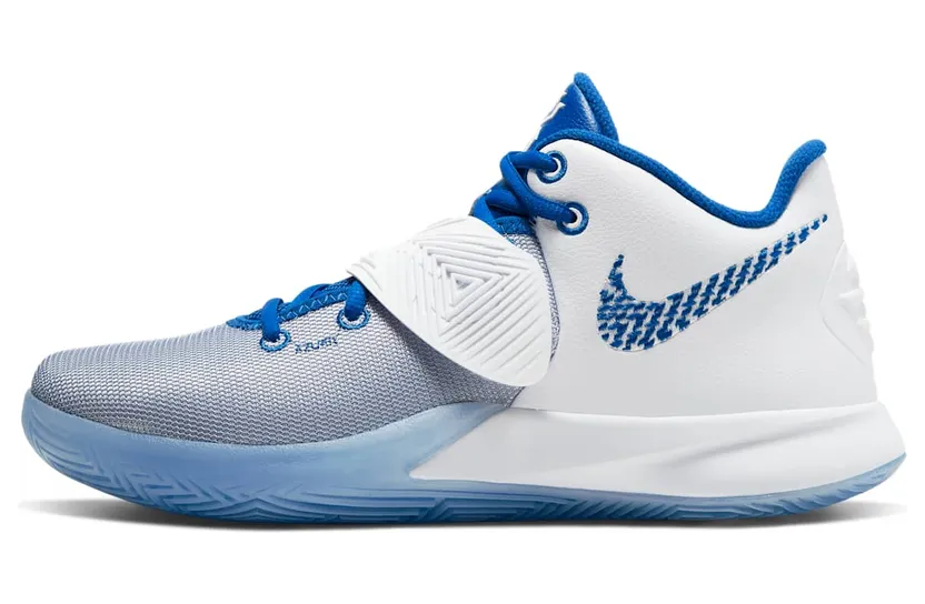 Kyrie Flytrap 3 White Varsity Royal