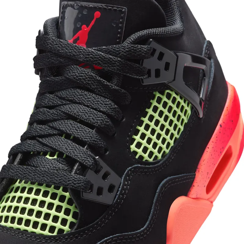 Air Jordan 4 Retro GS “Black Infrared Barely Volt” (II1271-001)