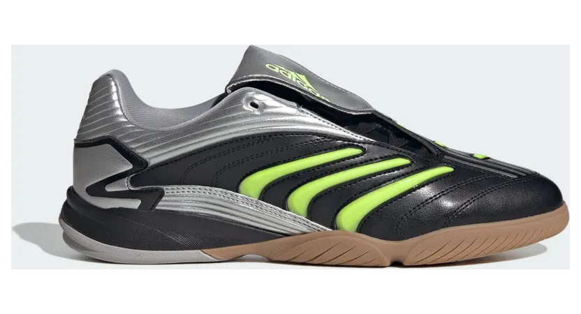 Adidas Predator Sala Core Black / Signal Green / Silver Metallic (JQ3917)