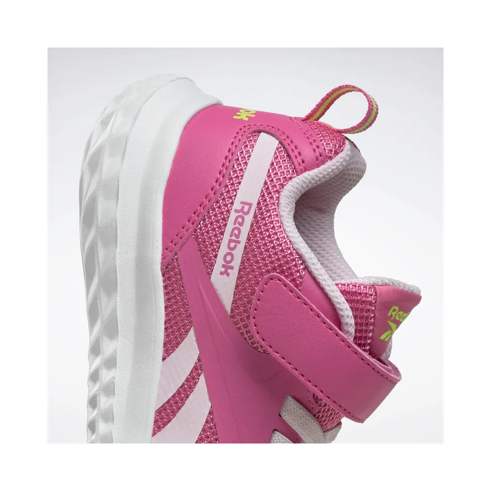 Reebok Rush Runner 3 Alt Shoes Kicks Pink / Porcelain Pink / Yellow Flare