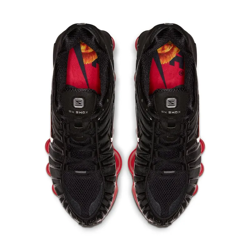 Nike Shox TL Skepta Black/Metallic Silver-University Red (CI0987-001)