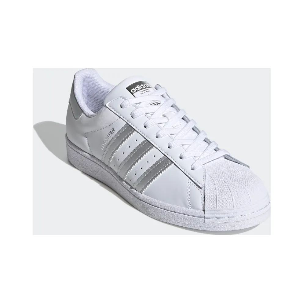 Adidas Superstar Cloud White / Silver Metallic / Cloud White (FX2329)