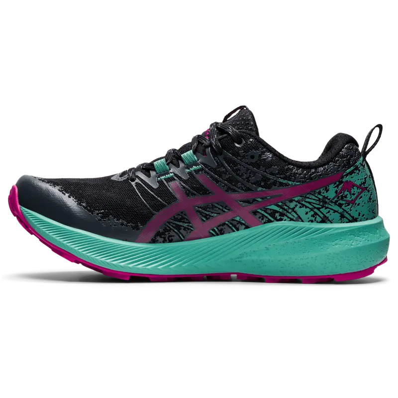 Asics Fuji Lite 2 Black/Fuchsia Red (1012B066.002)